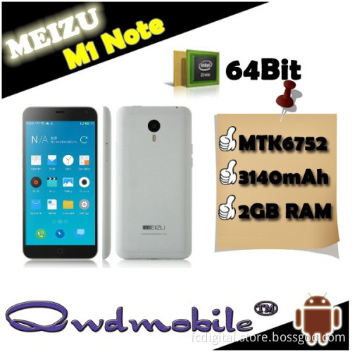 MEIZU M1 Note 4G LTE 64Bit MT6572 Octa Core 5.5 Inch FHD IPS Screen 13MP 5MP Camera RAM 2GB ROM 16GB